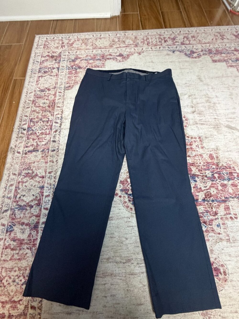 Banana Republic Men's Dark Blue Slim Fit Pants Size 36/30 In Fantastic Shape!!